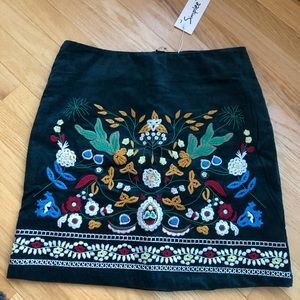 Boho Corduroy skirt
